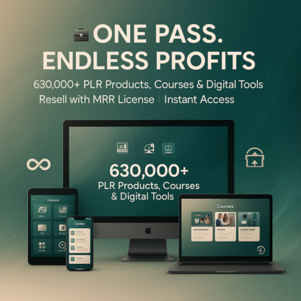630,000+ Premium PLR Products, Courses, Templates & Digital Tools with Full Resell Rights