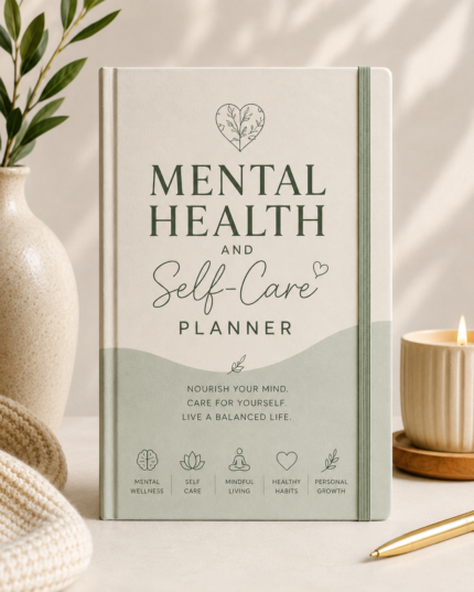 Mental Health and Self-Care Planner